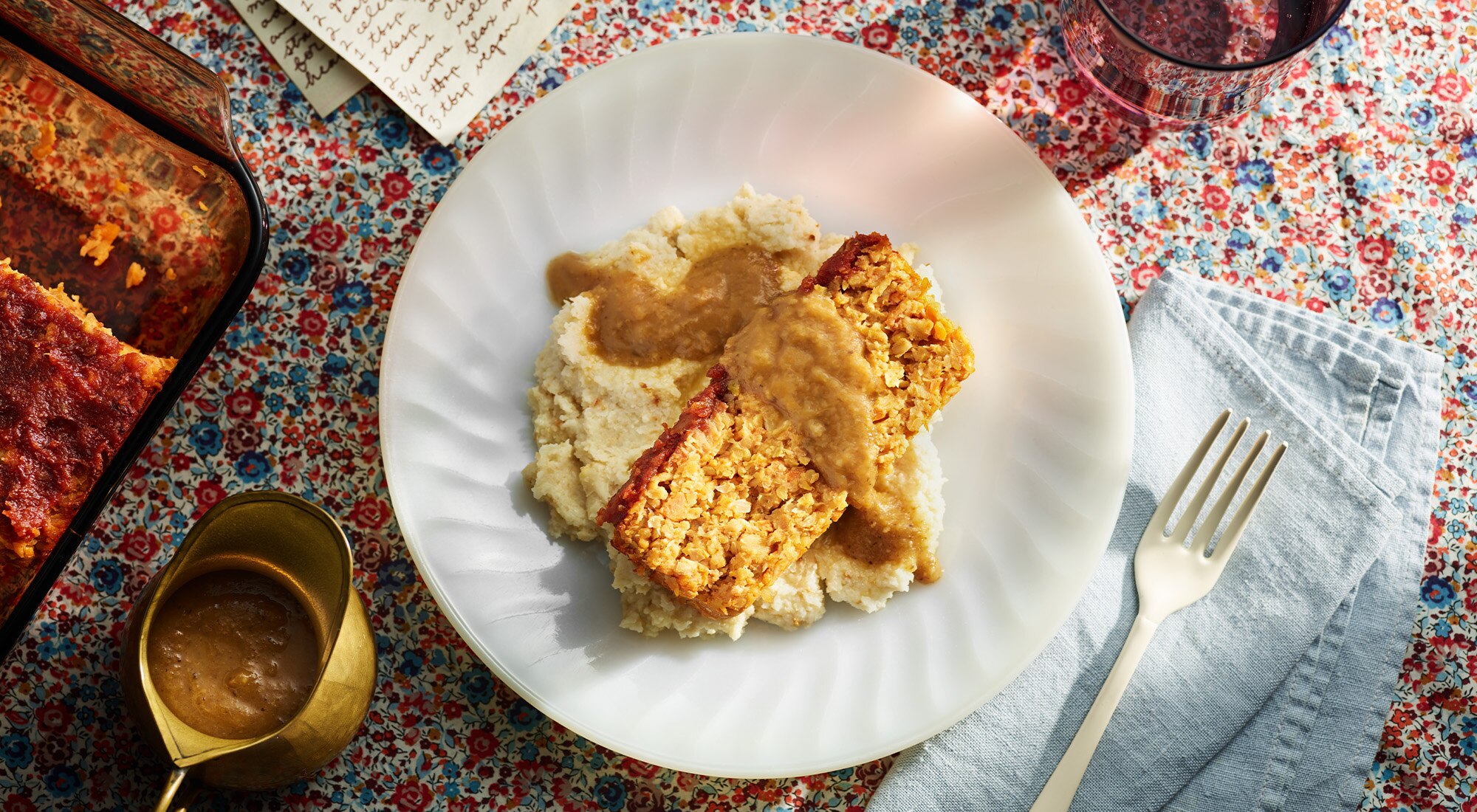 chickpea oat loaf