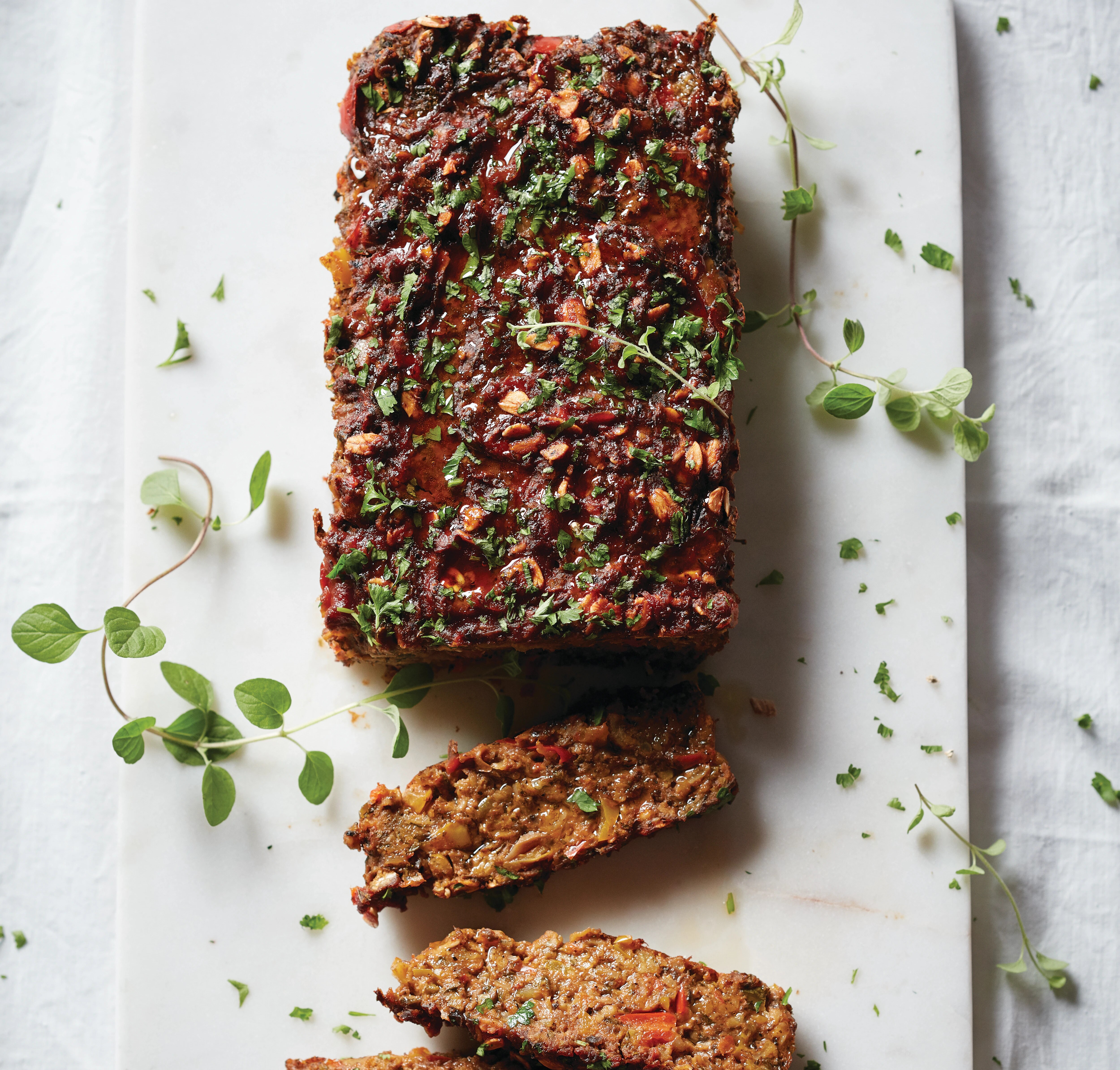 Vegetable Meatloaf Hero