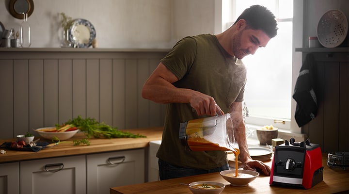 Image of Person Using Blender