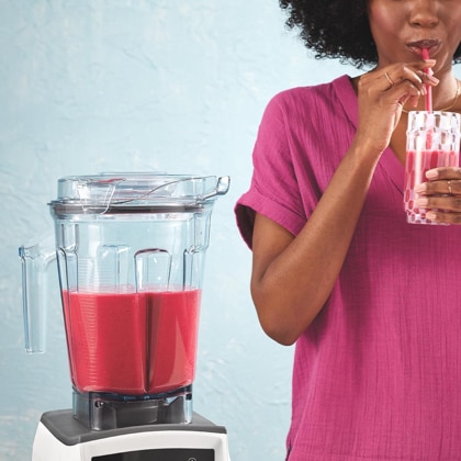 Image of Mom Drinking Smoothie