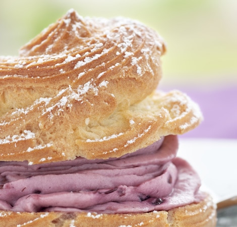 Blackberry Whipped Cream Hero