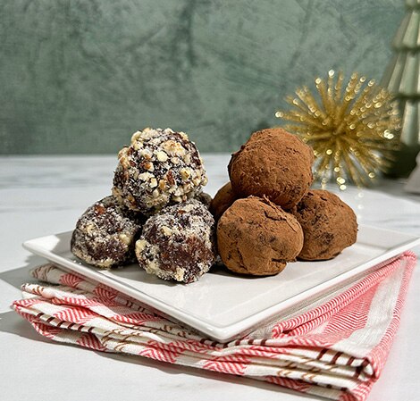 Chocolate Date Truffles Chocolate Date Truffles