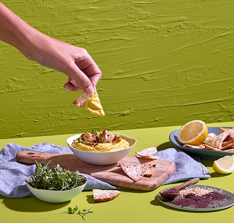 Levantine Cauliflower Hummus Levantine Cauliflower Hummus Hero