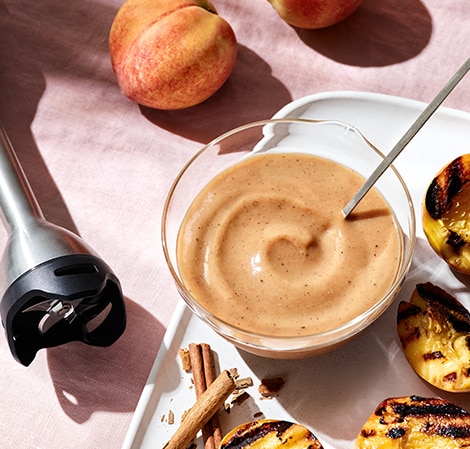 grilled spiced peach sauce