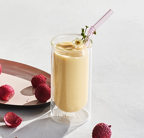 Lychee Mango Smoothie Lychee Smoothie