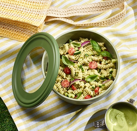 Creamy Avocado Pasta Salad creamy avocado pasta salad
