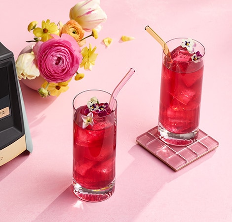 Lavender Hibiscus Iced Tea