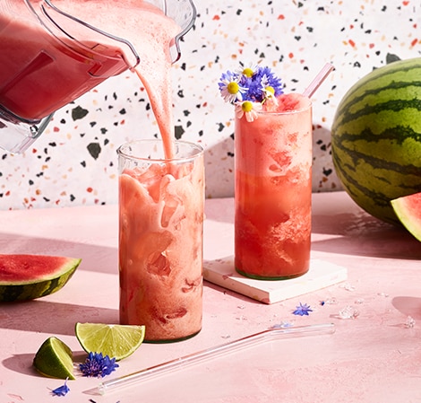 Watermelon Lime Tom Collins watermelon tom collins