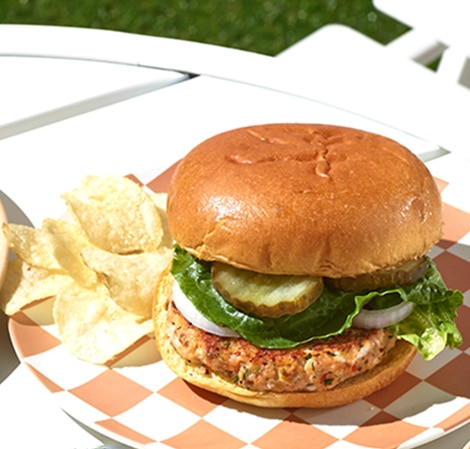 Salmon Burger