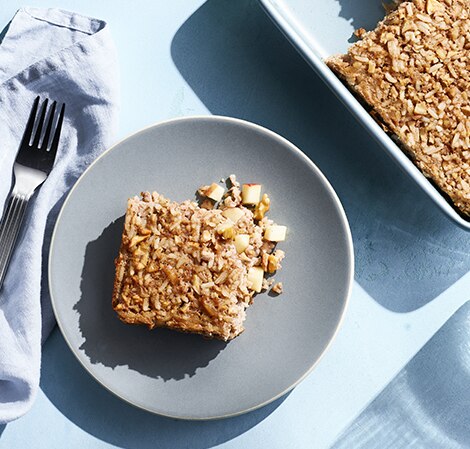 Apple and Walnut Rice Kugel Apple and Walnut Rice Kugel