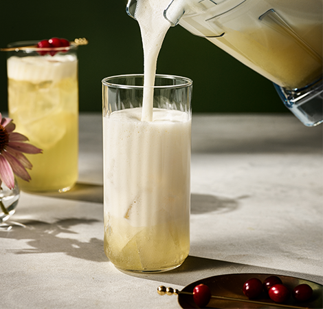 Lemon Honey Bourbon Cocktail