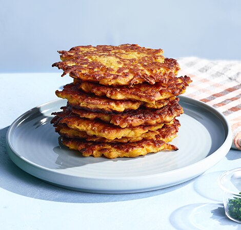 sweet potato latkes