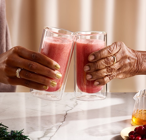 winter fruit smoothie