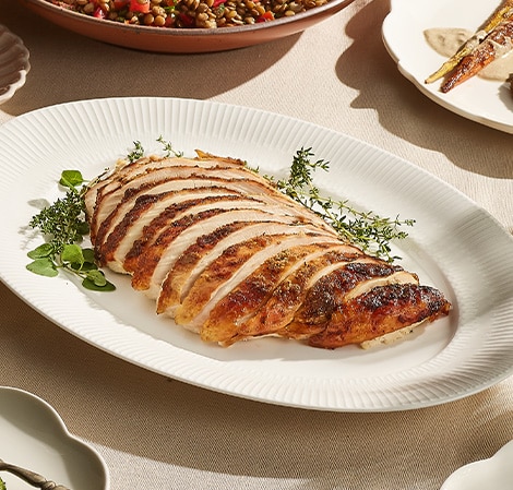 Roasted Turkey Breast with Winter Spice Blend Roasted Turkey Breast