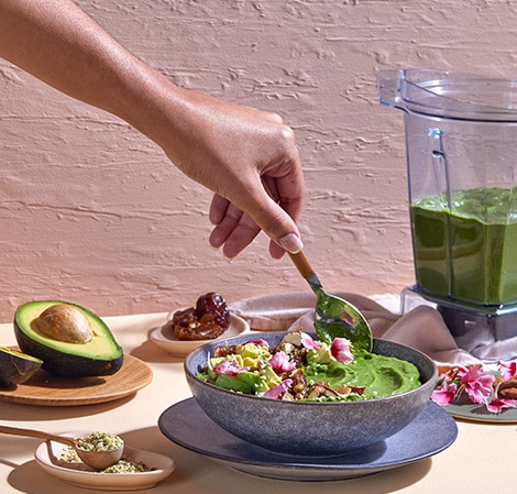 Avocado Smoothie Bowl Hero