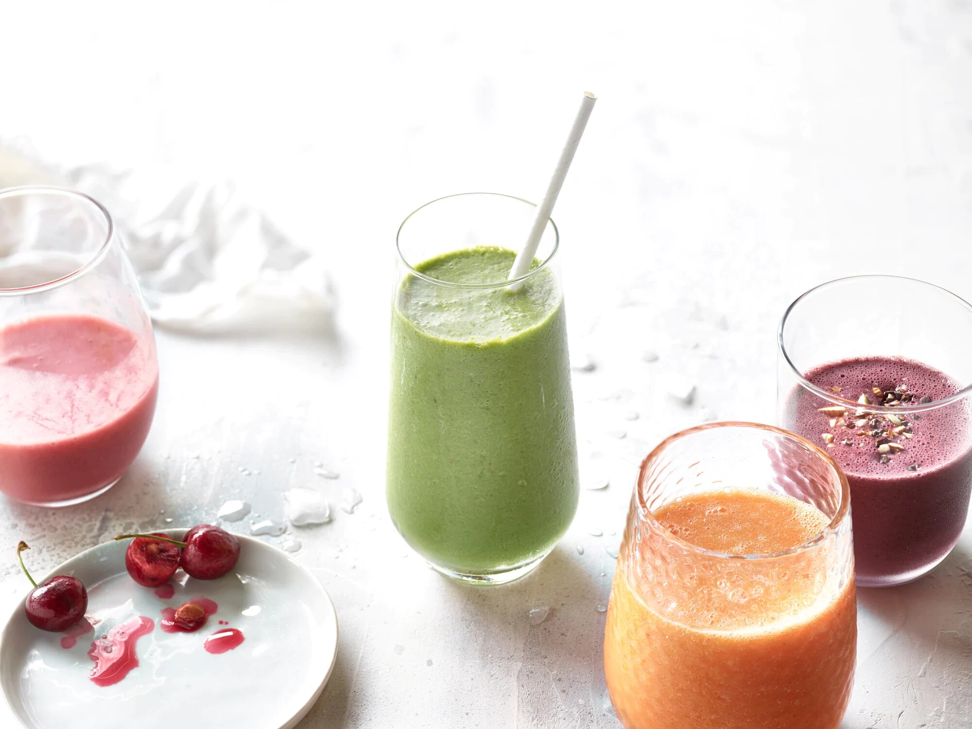 Coconut Milk Smoothies Hero