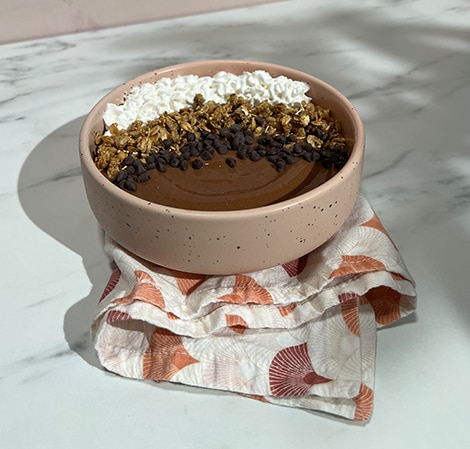 S'mores Smoothie Bowl s'mores smoothie bowl