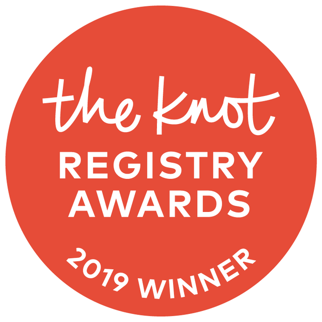 2019 The Knot Registry Award 2019 The Knot Registry Award Red