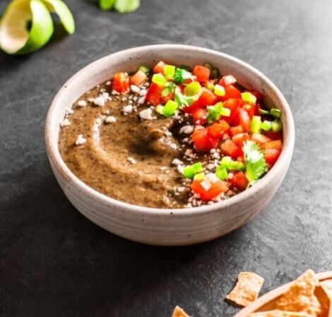 Black Bean Dip BlackBeanDip 470x449