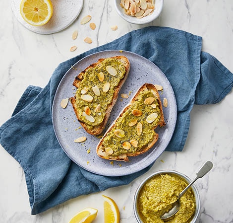 Broccoli and Lemon Pate Broccoli and Lemon Paté Recipe 470x449.jpg