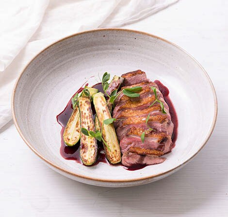 Duck with Vodka and Cherry Sauce Recipe
