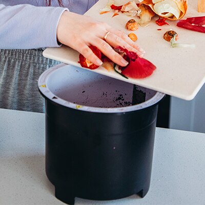 Foodcycler and cutting board