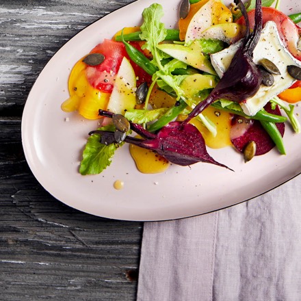 Roasted Beet and Green Bean Salad Roasted beet green bean salad
