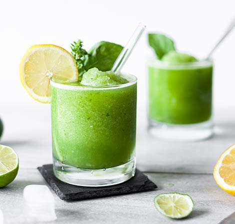 Lemon Lime Basil-Ade Slushy Recipe