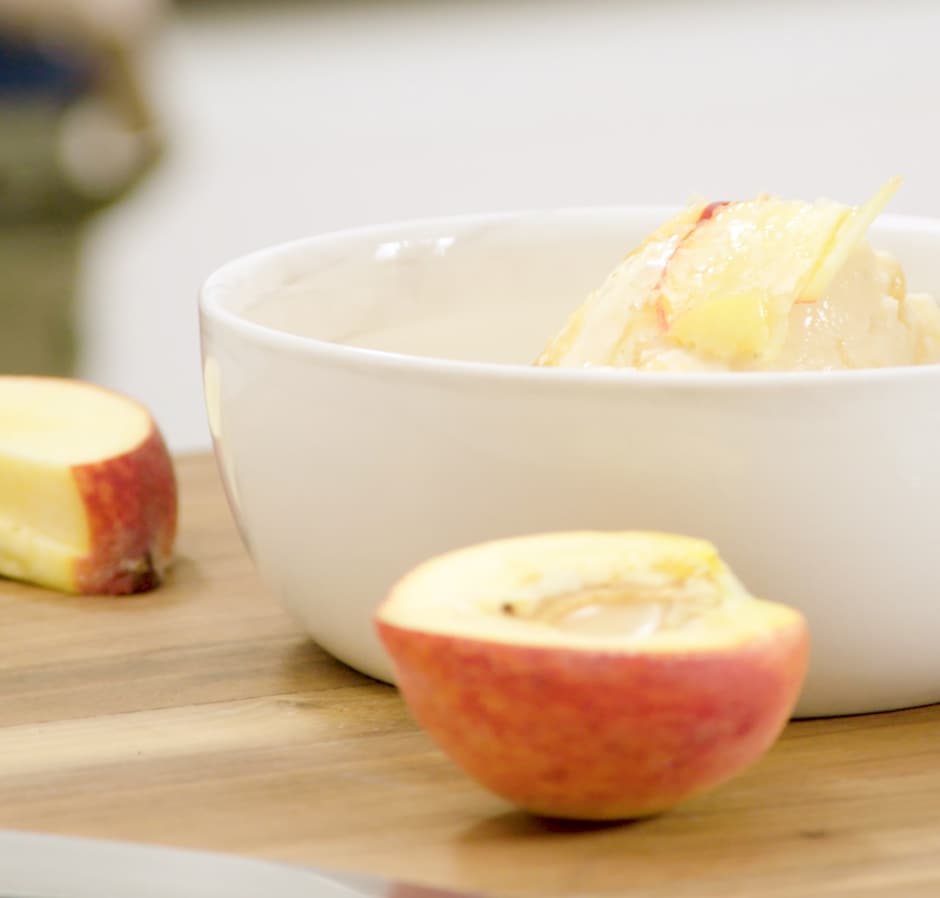 Peach Lavender Frozen Yogurt Recipe Environment