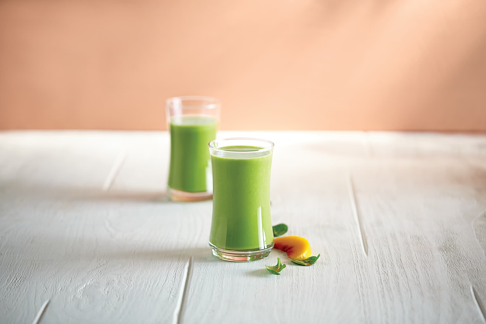 Peach Green Smoothie