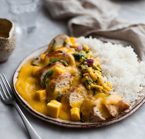 Mango Sauce for Chicken Vitamix Mango Sauce & Chicken Square.jpg