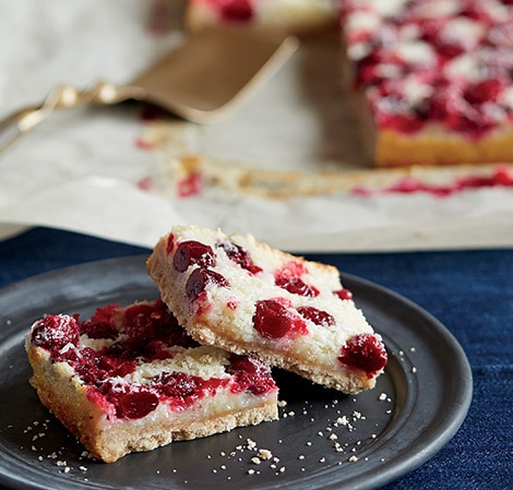 cranberry-coconut-squares