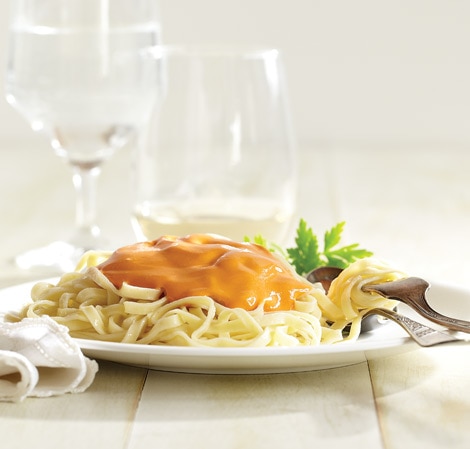 Roasted Red Pepper Alfredo